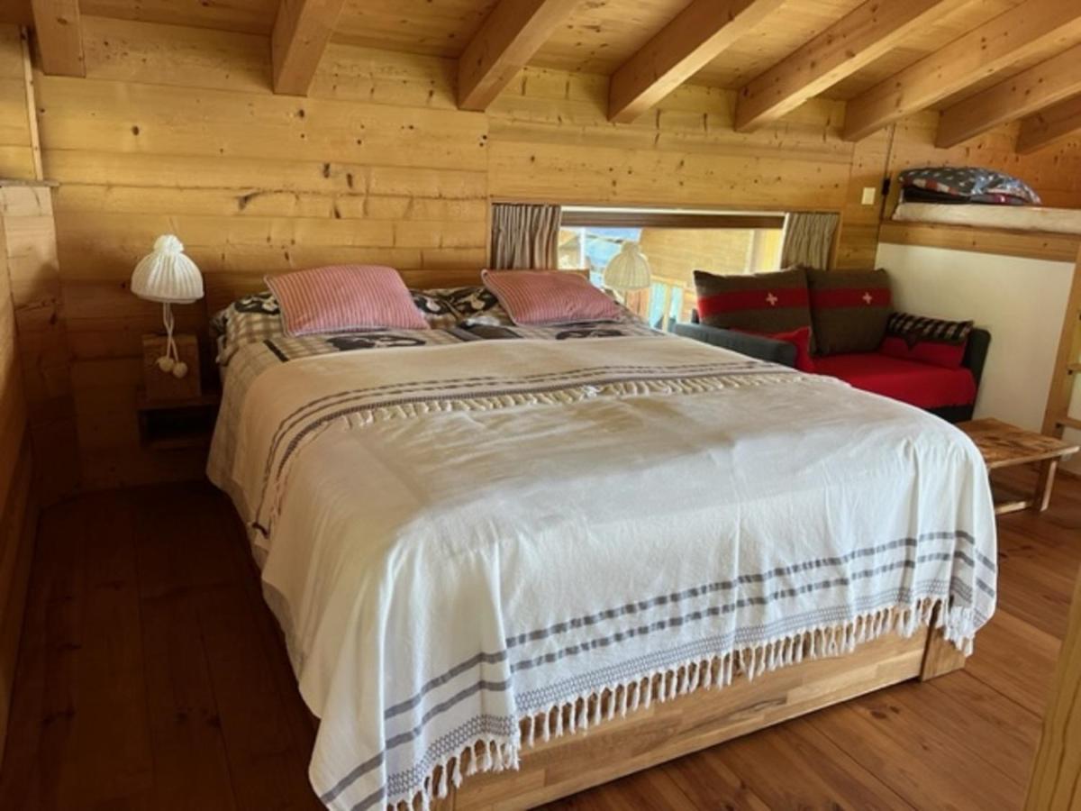 Chalet Lombardie Veysonnaz Bagian luar foto