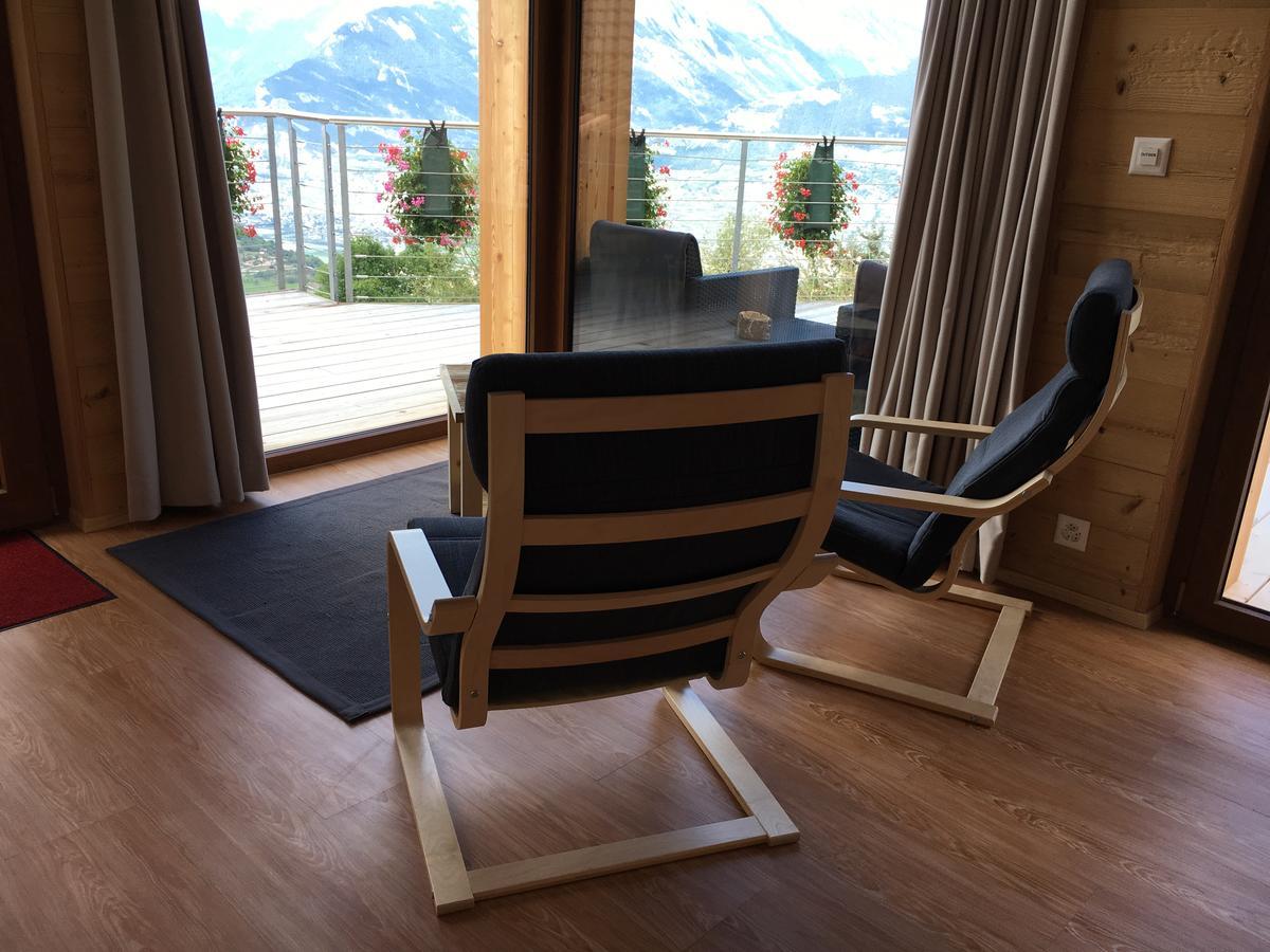 Chalet Lombardie Veysonnaz Bagian luar foto